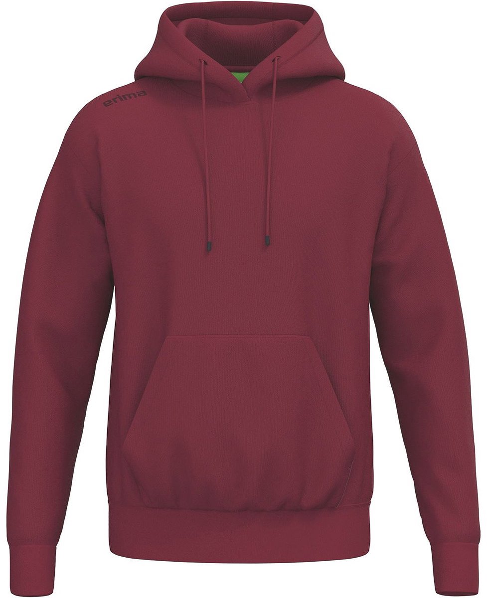 Erima Ts Sweatshirt Met Capuchon Heren - New Bordeaux | Maat: XS