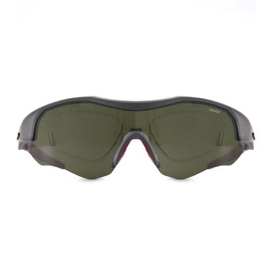 Sinner Triple zonnebril - Grijs rood - Golf lens van Sinner — afbeelding 2