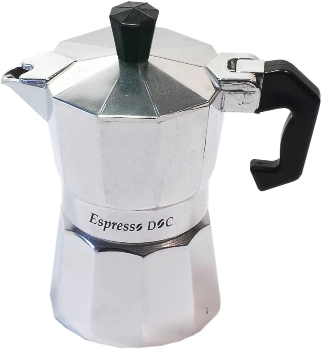 Espressomaker Aluminium - Koffiezetapparaat Mokkapot - Snel Koffie Zetten - Voor 1 Kopje - 237 ml Capaciteit