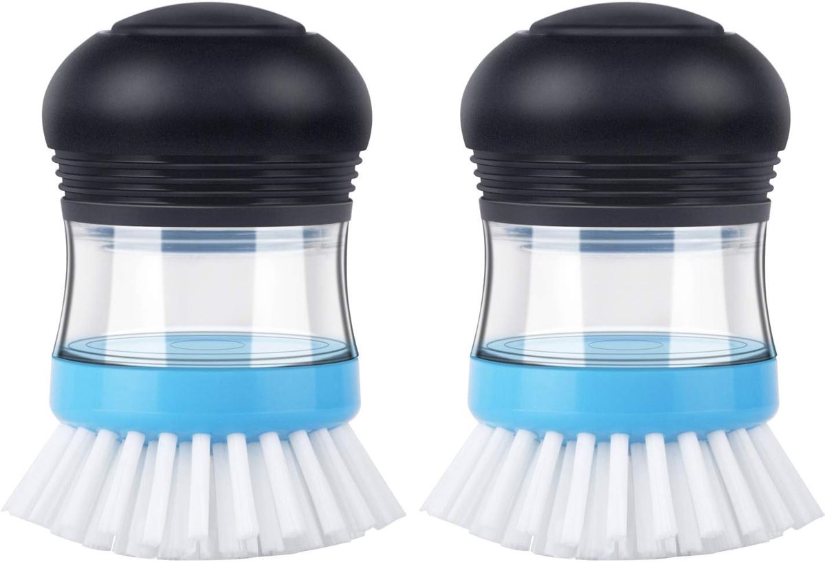 Afwasborstel Met Zeepdispenser - Keukenborstel - Afwasborstel - keukenaccessoire