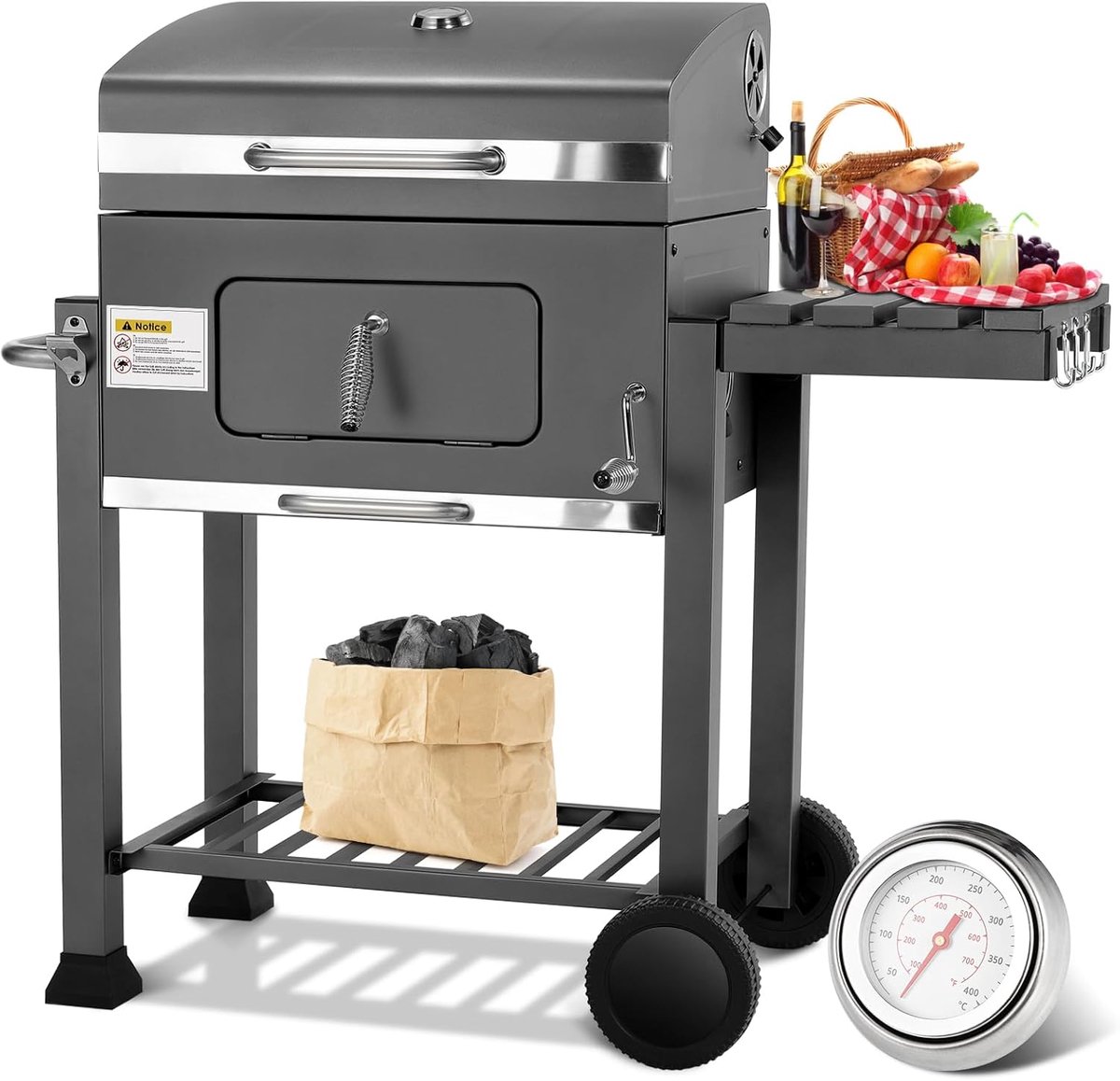 Houtskool BBQ – Smoker Barbecue – Grill BBQ - grillset