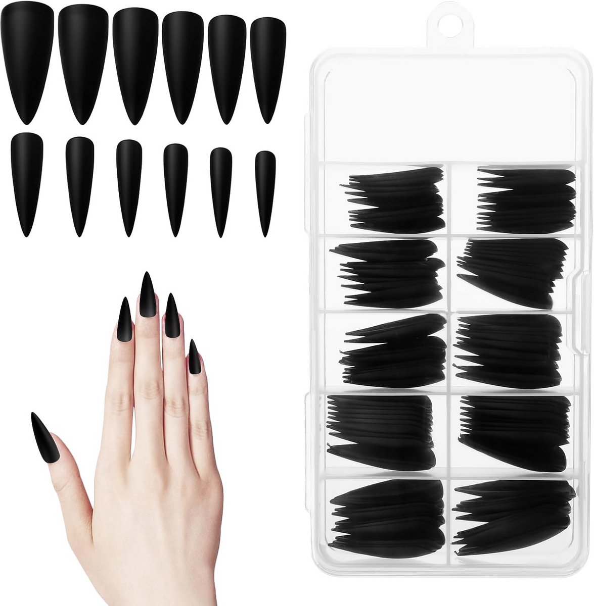 Nepnagels – Acryl Nagels – Nagelset - nageloplossing