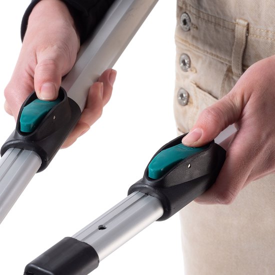 KADAX aambeeld snoeischaar 68–100 cm, telescopische boomschaar voor dikke takken tot 50 mm, tuinschaar met antislip handgrepen en scherp stalen blad voor nauwkeurig snoeien. van KADAX — afbeelding 3
