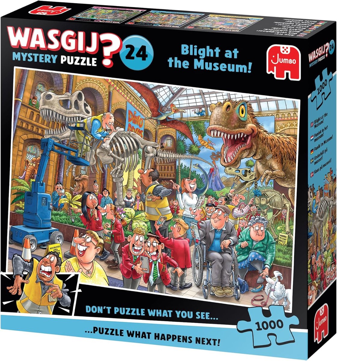 Legpuzzel 1000 stukjes - Raadsel Puzzel - Ontspanning en Uitdaging - Uniek Mysterie Concept - 68 x 49 cm