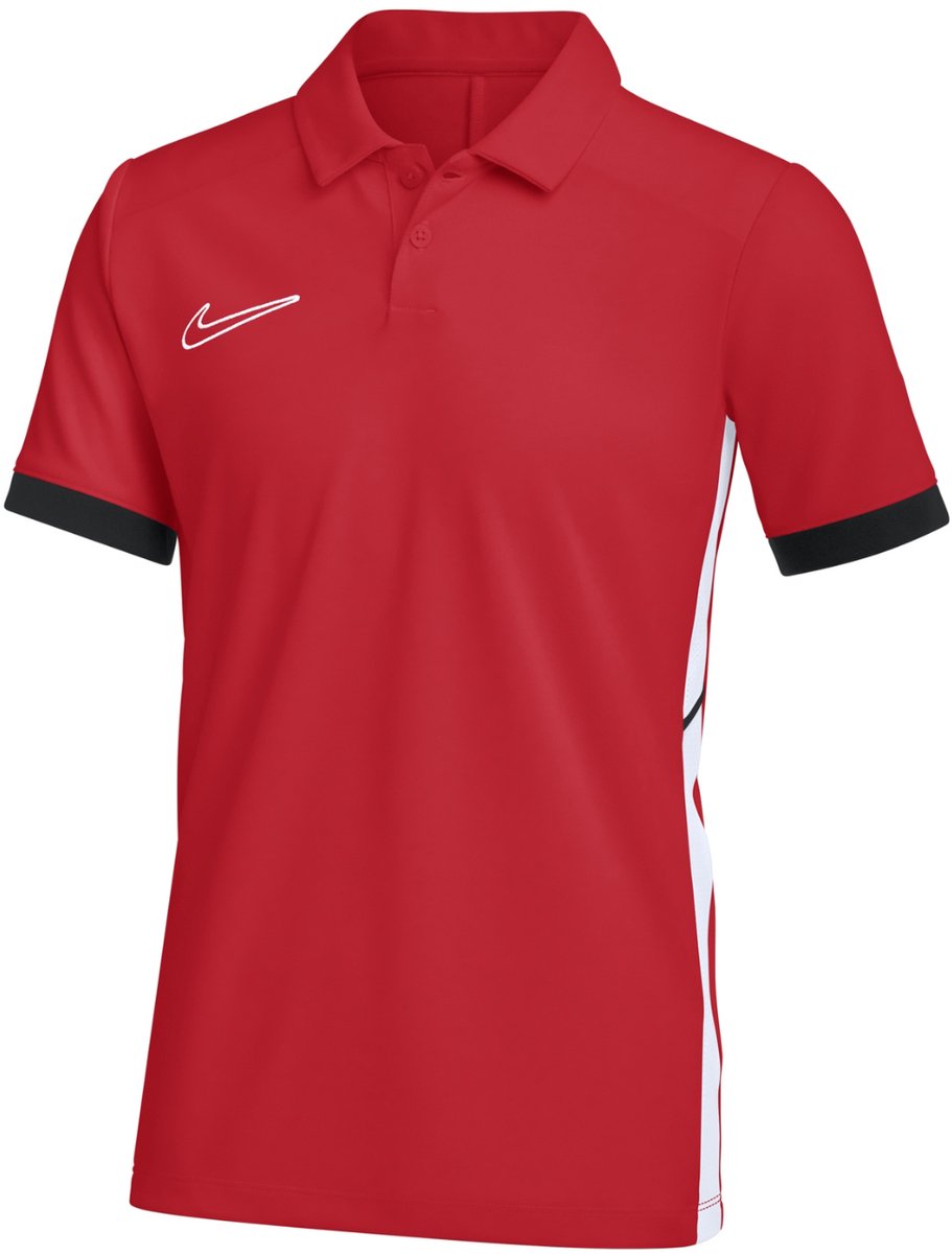 Nike Team T-shirt Kinderen Dri-FIT Academy Poloshirt Rood - Maat L