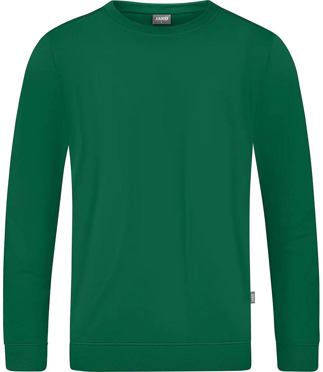 1042x1200.jpg Jako Doubletex Sweater Heren - Groen | Maat: L - Afbeelding 1