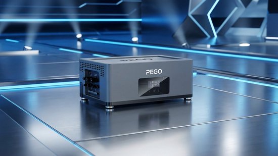 Extra 3 kWh batterij voor PEGO Smart Energy thuisbatterij, plug & play, stapelbaar, energieopslag, UPS, offgrid functie