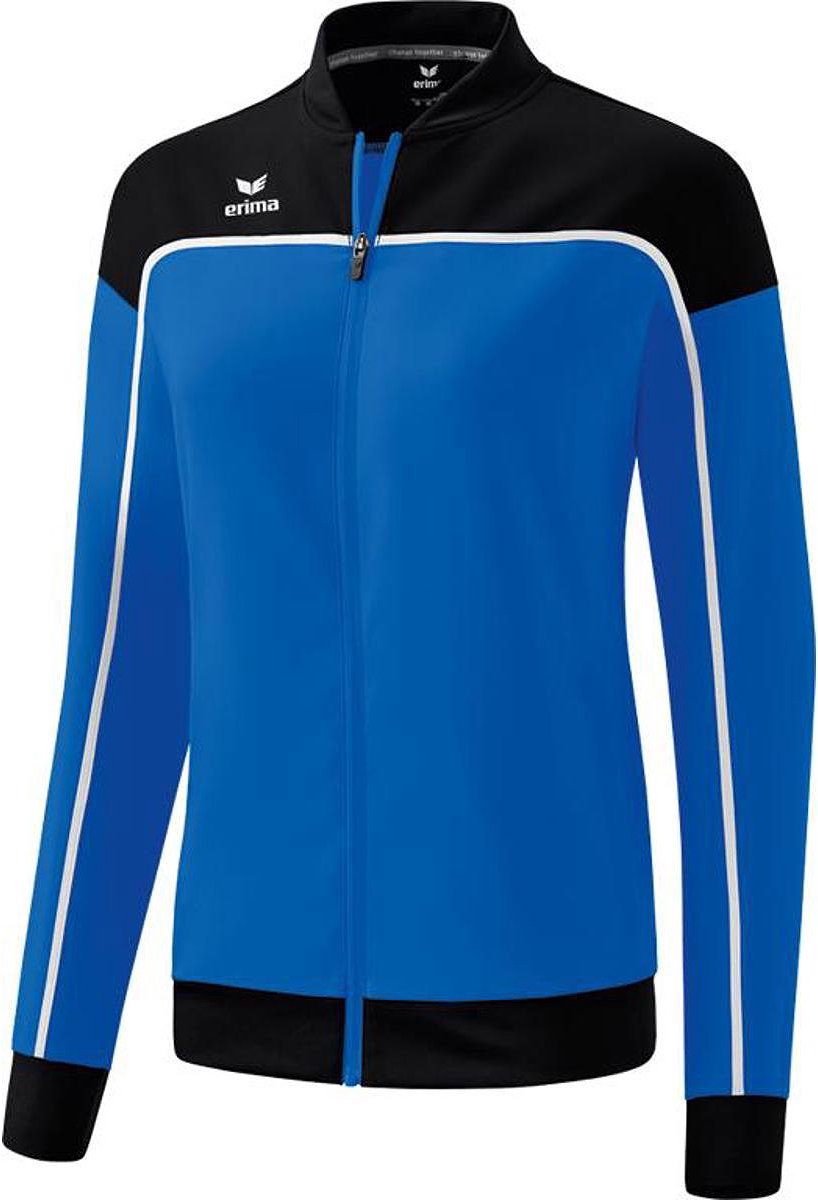 Erima Change Presentatiejack Dames - New Royal / Zwart / Wit | Maat: 40