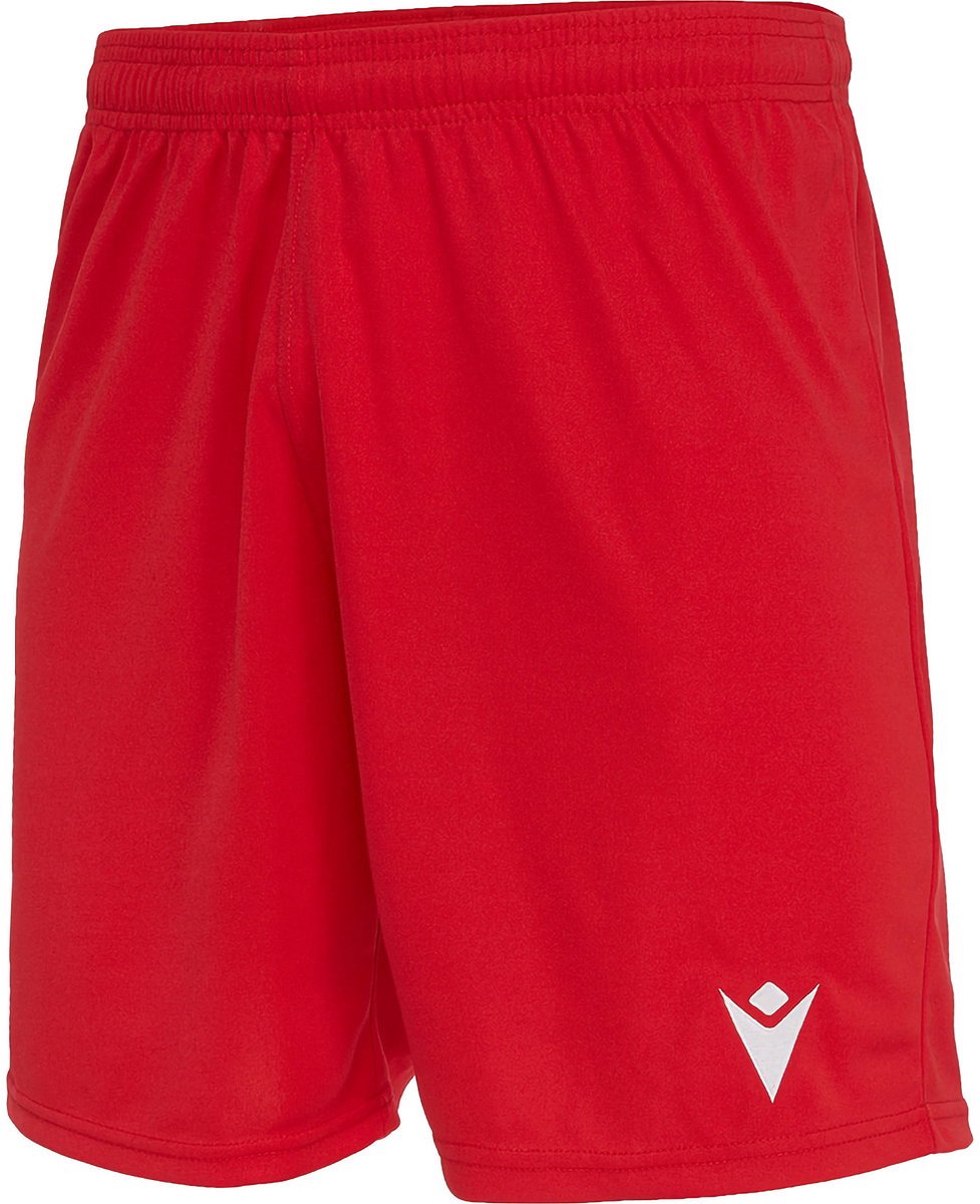 Macron Mesa Hero Short Heren - Rood | Maat: S