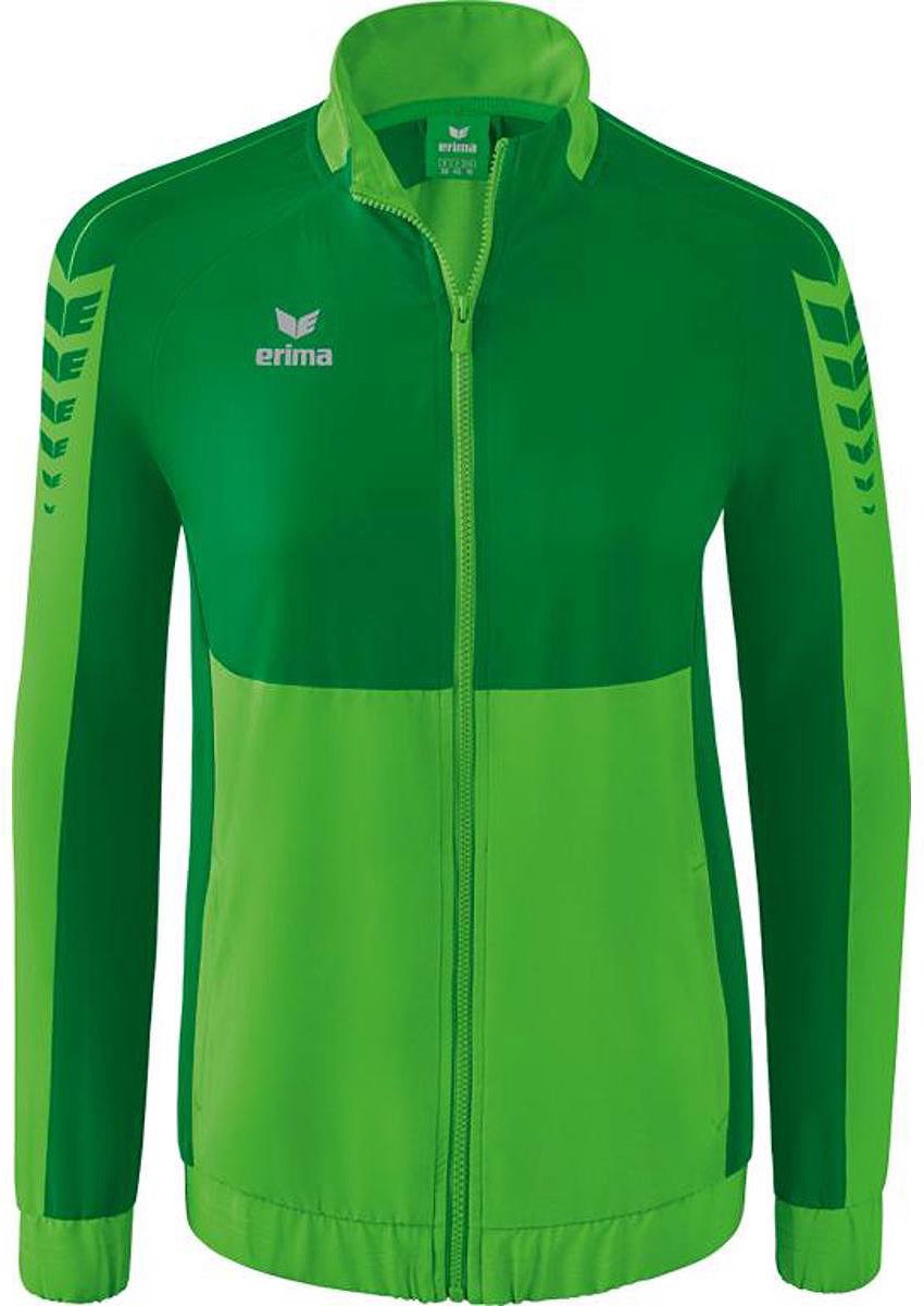 Erima Six Wings Presentatiejack Dames - Green / Smaragd | Maat: 44