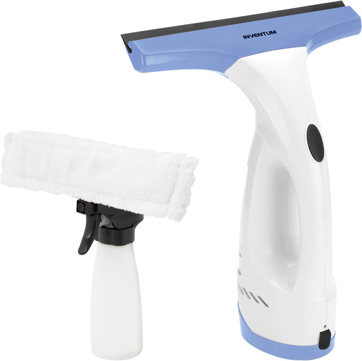 Bol.com Inventum RR410 - Ruitenreiniger - 28 cm breed - Inclusief accessoires - Snoerloos - Oplaadbaar - Raamwisser - Wit aanbieding