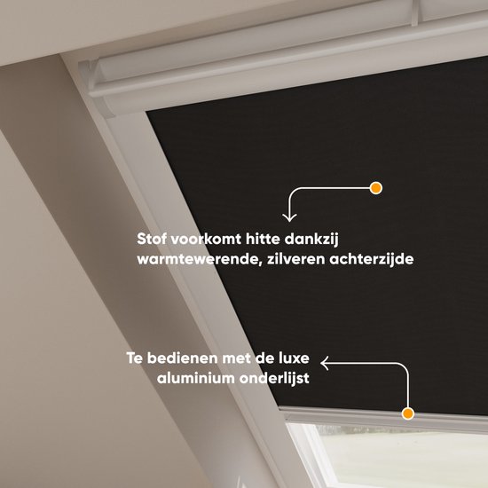 Skylight Roller Store Trend Blackout pour Velux: CK02
