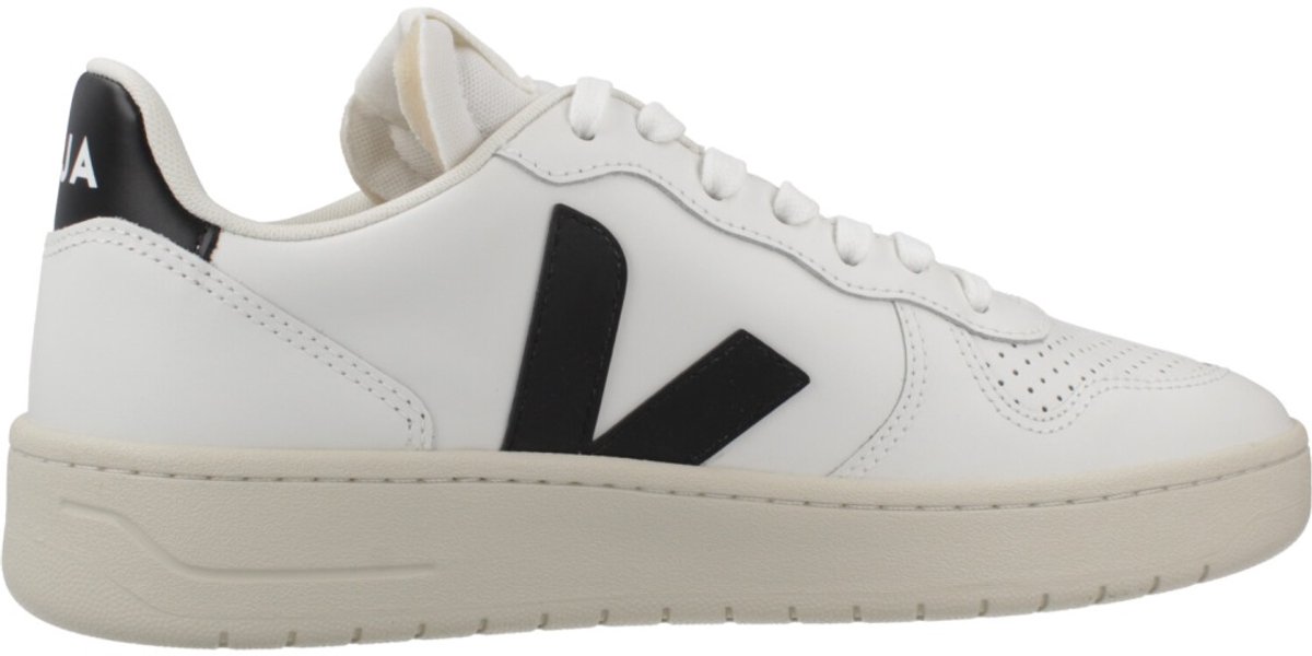V10 WhiteBlack Leather Sneaker Wo