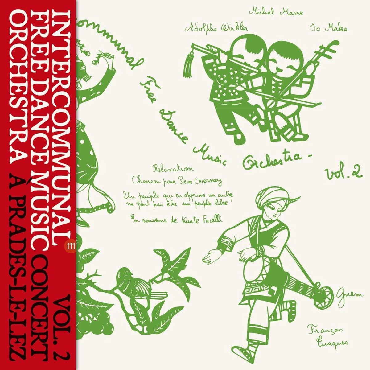 Intercommunal Free Dance Music Orchestra - Concert À Prades-Le-Lez Vol. 2 (LP)