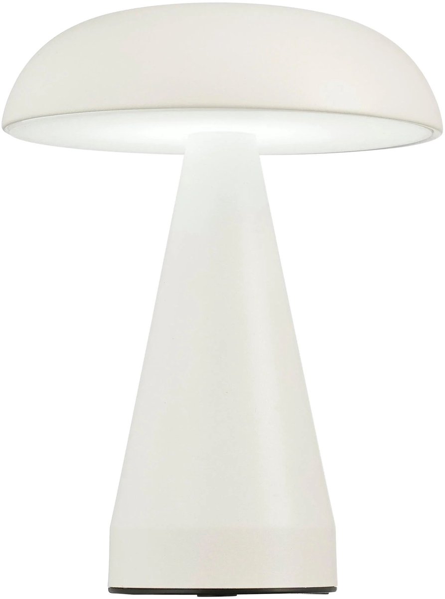 Oplaadbare draadloze tafellamp | 3 lichtkleuren | 3 standen dimbaar | wit