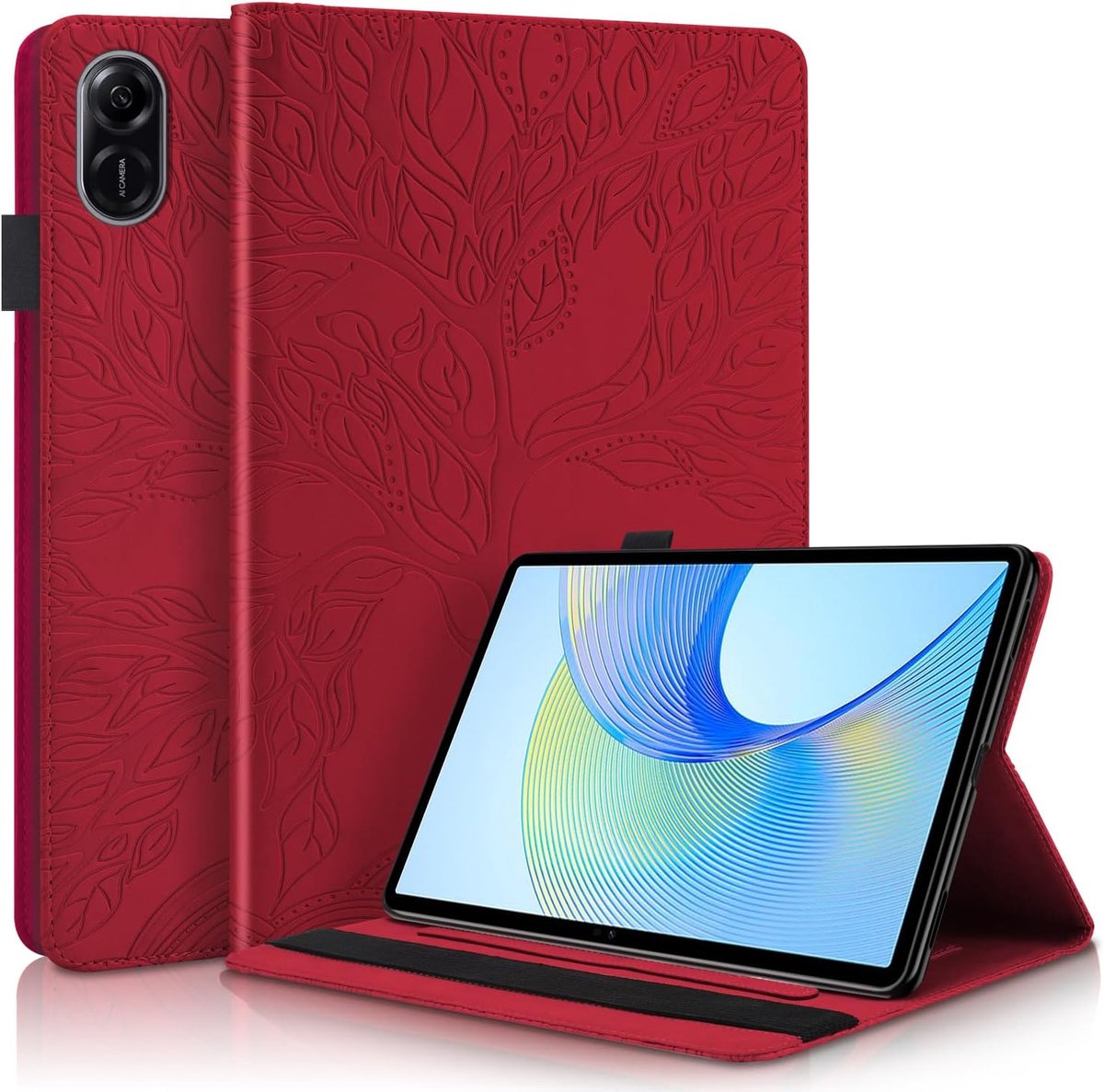Tablethoes - Flip Hoes - Optimale Bescherming - Geïntegreerde Penhouder - 11.5 Inch - Rood