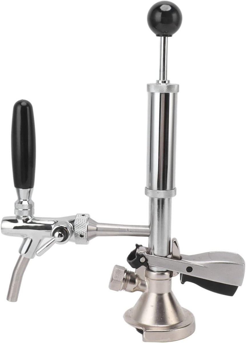 4 Inch Bierfust Tapset met Handpomp en Schenktuit voor Feestjes