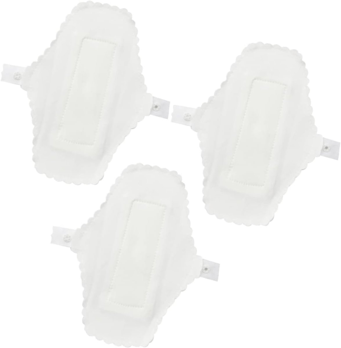 Wasbare Pads - Stoffen Servetten - Intieme Hygiëne - Herbruikbaar Ademend Katoen - 18x13cm
