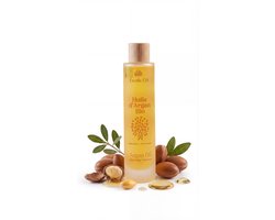 Biologische Argan Olie 50 ml – COSMOS ORGANIC Ecocert & Cosmébio – 100% Puur & Koudgeperst – Natuurlijke Huid- en Haarverzorging – Arganolie voor Huid, Haar en Nagels – Exotic Oil