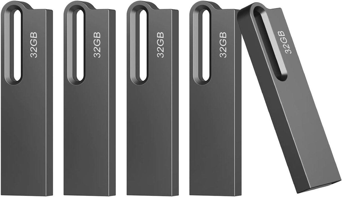 5-Pack USB 3.0 Sticks 32GB - Hoge Snelheid Geheugensticks voor PC en Laptop