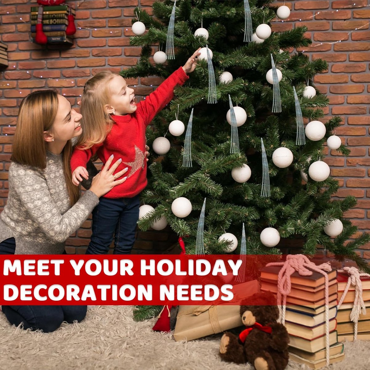 Glitter Lametta Gordijn voor Kerstboom Versiering Zilver – Sprankelende Feestdecoratie – foto 6