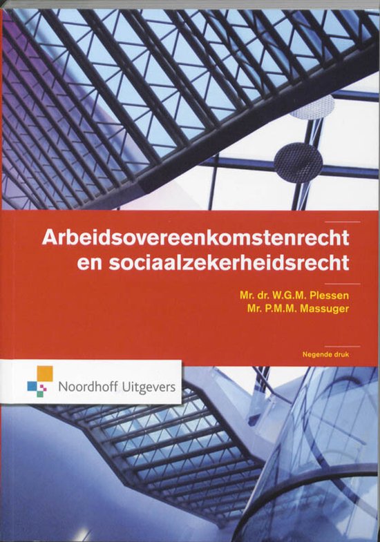 Arbeidsovereenkomstenrecht en sociaalzekerheidsrecht - cover