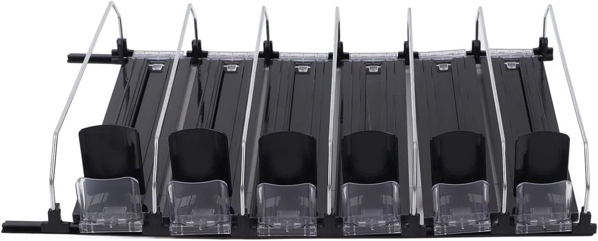 Verstelbare Drank Organizer voor Koelkast - Automatische Duw- en Voorraadsysteem