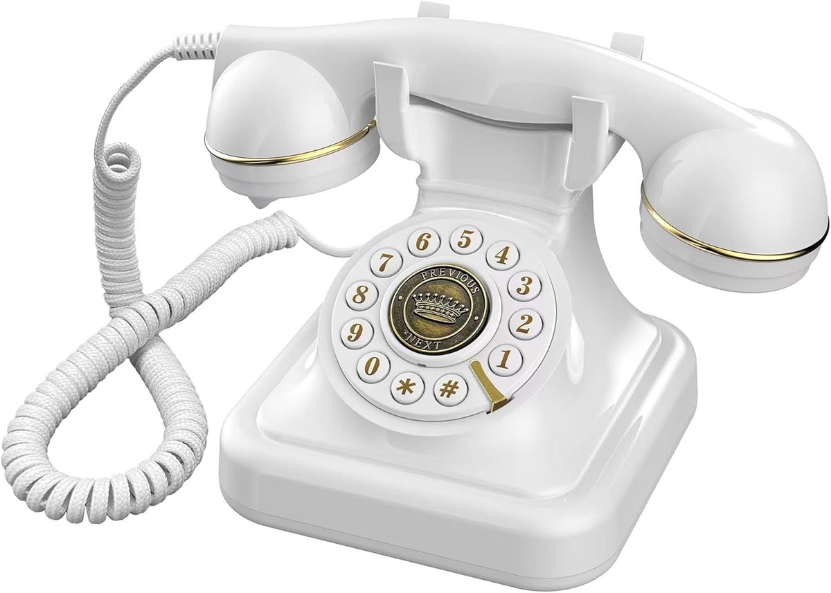 Audio Gastenboek Telefoon voor Bruiloft en Feest - Spraakberichten Recorder met Voicemail