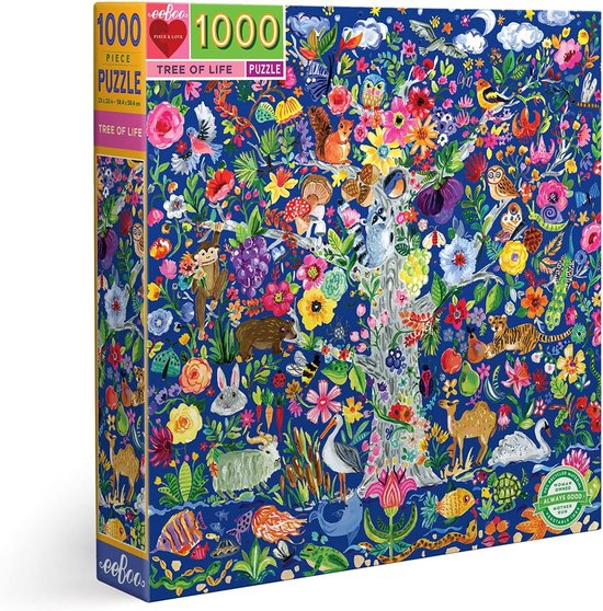 Levensboom Legpuzzel 1000 Stukjes Vierkante Puzzel Voor Volwassenen levensboom-legpuzzel-1000-stukjes-vierkante-puzzel-voor-volwassenen
