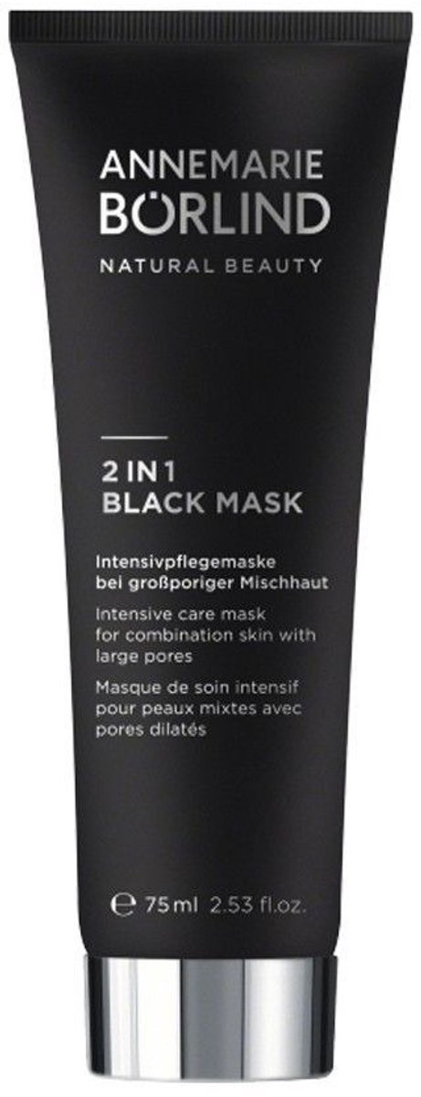 Annemarie Börlind Masker Black skin en pore 75 ml