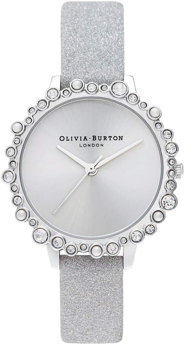 Dames Horloge - Analoog Polshorloge - Dagelijks Gebruik - Echt Leer - Verstelbaar - Zilver