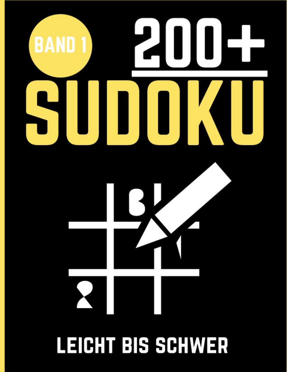Sudoku Puzzelboek - Hersenkrakers - Mentale Training - 200 Puzzels - Groot Formaat