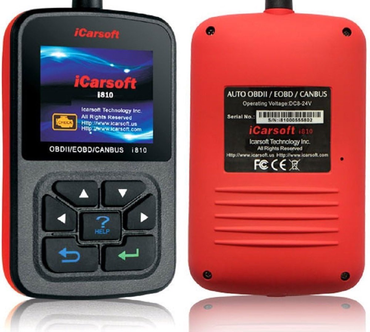OBD2 Diagnose Apparaat voor Auto's | Foutcodes Lezen & Wissen | Universele Motor Uitleesapparatuur
