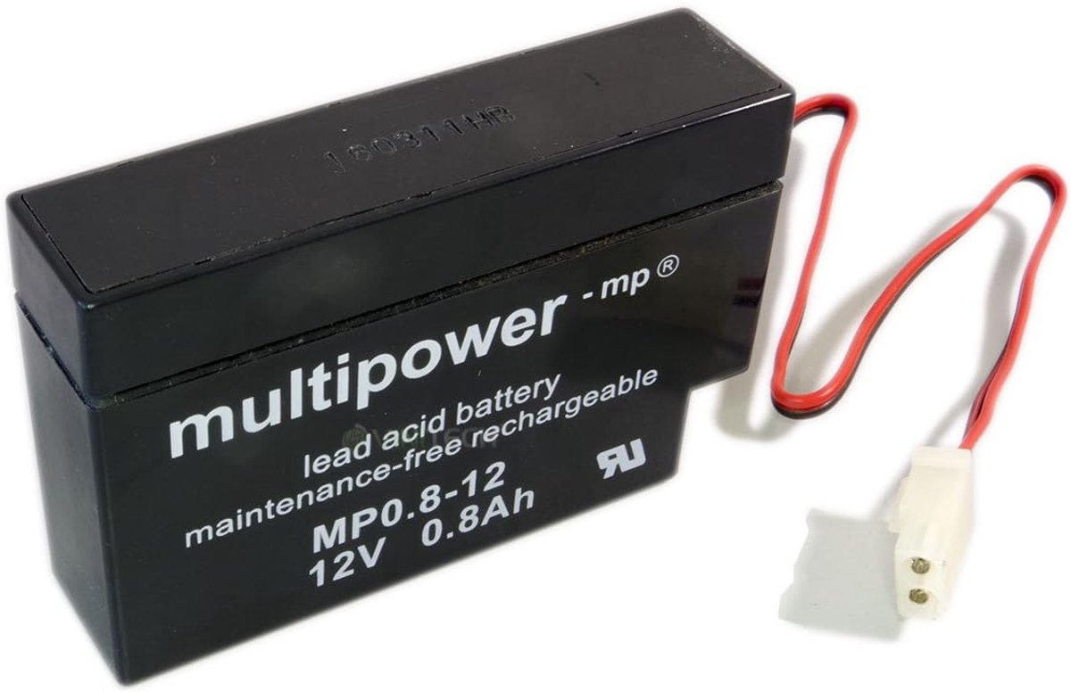 Oplaadbare Batterij - Accu Vlies - Apparaten Voeden - AGM Technologie - 96x62x25 mm