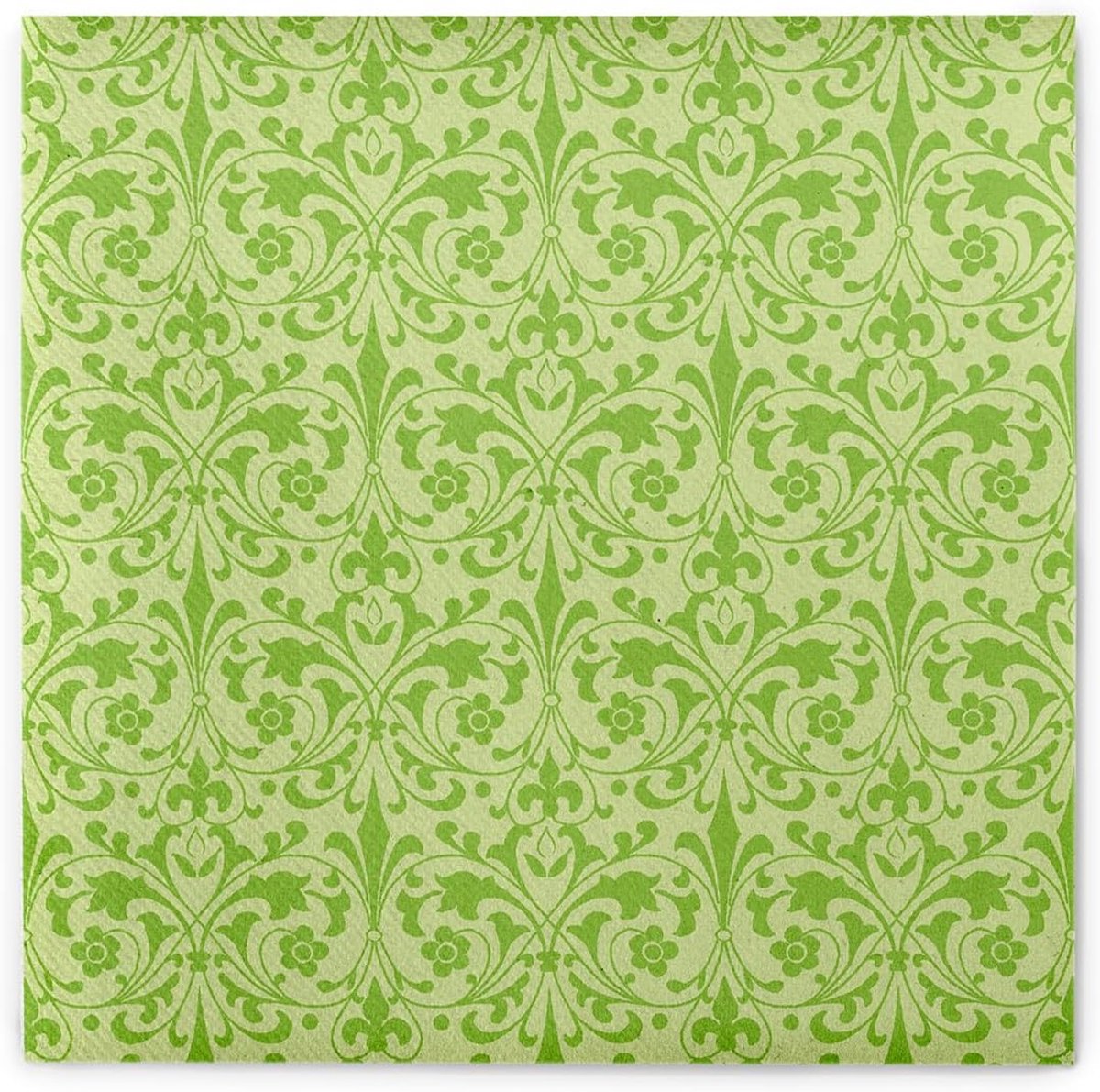 Airlaid Tafelservetten 40x40 cm Pistache Kleur voor Feest en Horeca - 50 Stuks