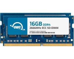 Mise à niveau RAM 32 Go (2x16 Go) DDR4 2666MHz ECC SODIMM pour Synology NAS (PC4-21300)