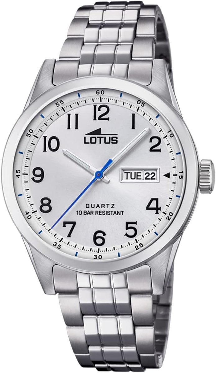 Analoog Kwarts Horloge - Polshorloge Heren - Dagelijks Gebruik - Roestvrij Stalen Band - 90 gram