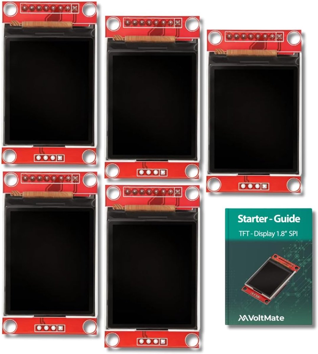 Kleurrijke SPI TFT-display 1,8 inch 128x160 ST7735 voor Arduino en Raspberry Pi