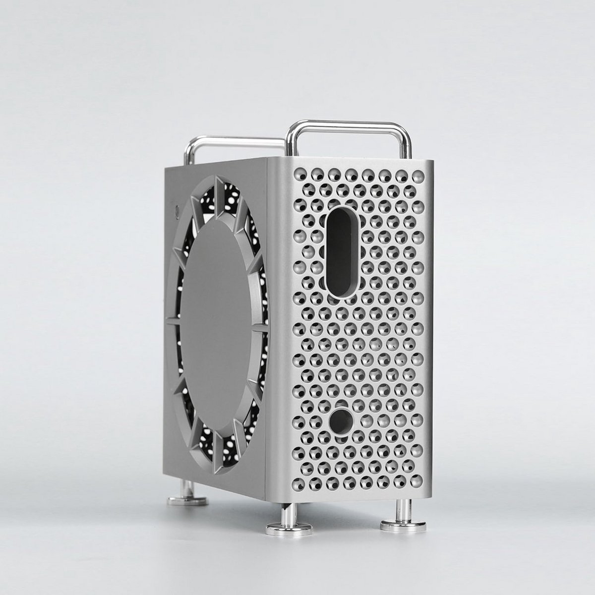 Verticale Chassis Behuizing voor Mac Mini 2024 M4/M4 Pro - Beschermend & Stofdicht