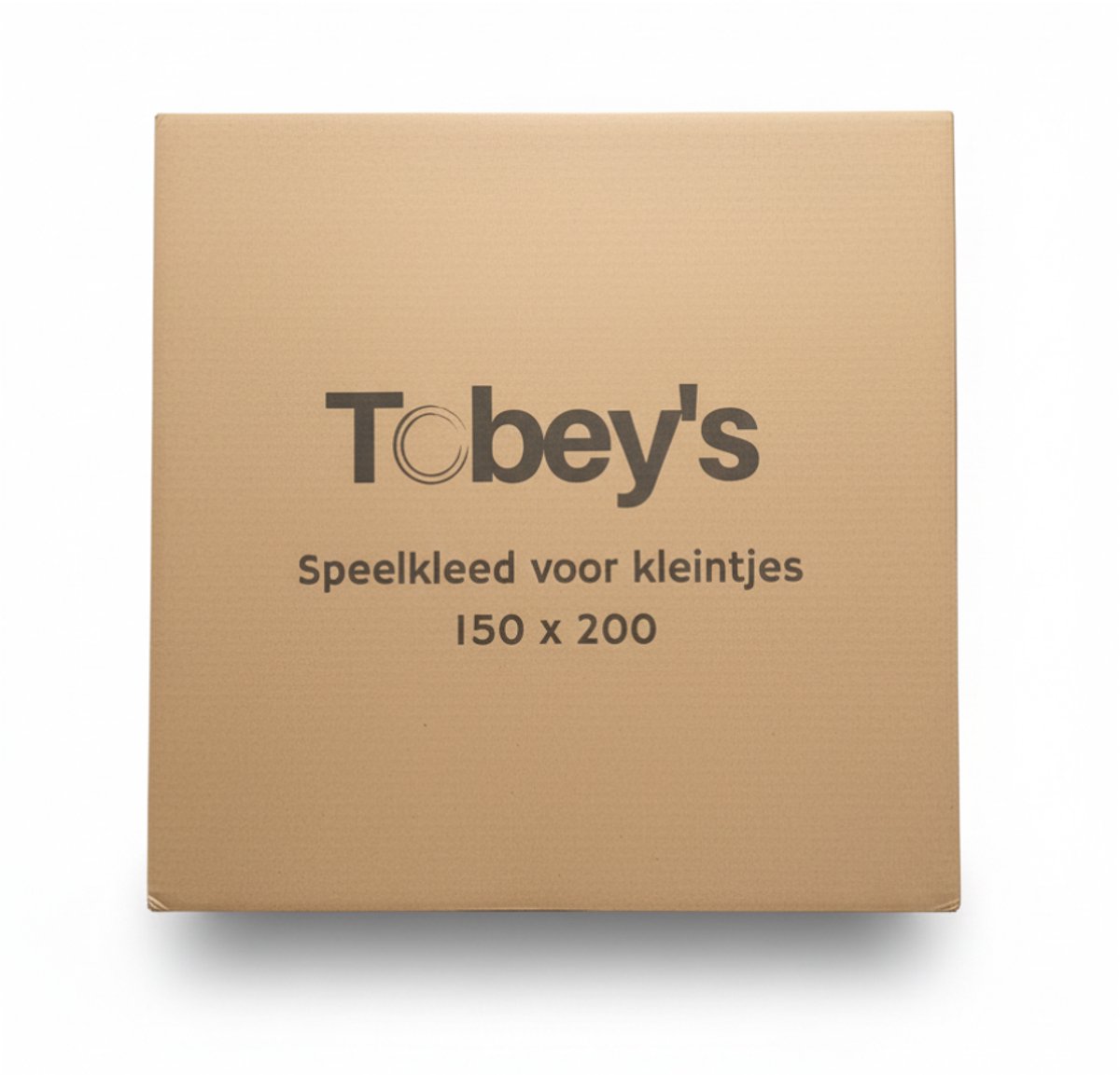 Tobey's Speelkleed - 150x200x3 - Beige - Fluwelen Speelmat - Speeltapijt Baby & Peuter - Luxe Traagschuim — afbeelding 7