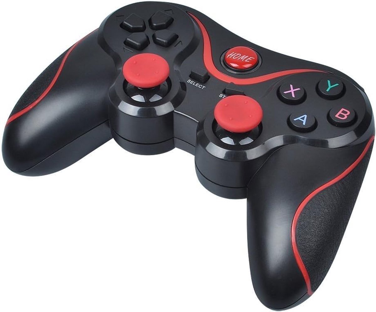 Bluetooth Afstandsbediening - Gamepad Controller - Games Besturen - Ergonomisch Design - 10 Meter Bereik - Zwart