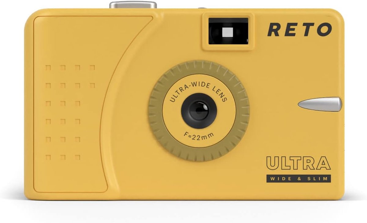 Ultrabrede 35mm Filmcamera met 22mm Lens - Focusvrij en Lichtgewicht