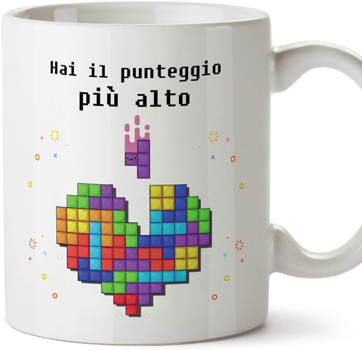 Koffiemok Italiaans Cadeau - Keramiek 330ml - Uniek Ontwerp