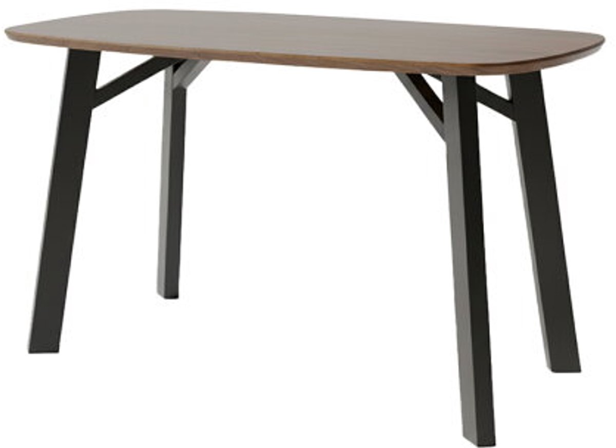 Bartafel Izakaya deens ovaal 160x90x95 cm - Mangohout Dark Malt