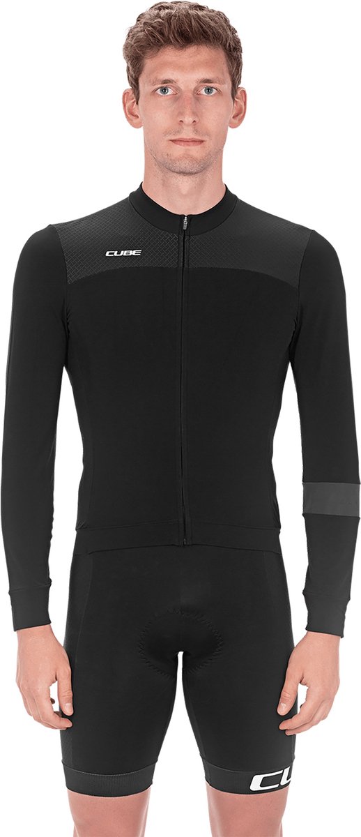 CUBE Fietsshirt BLACKLINE JERSEY L/S BLACK XL