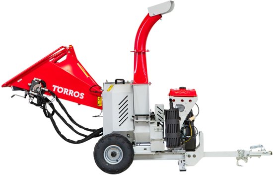 Hakselaar hydraulische wals 27 pk 740 cc met snelle feed en capaciteit 150 mm elektrische start Torros HDK130H — afbeelding 3