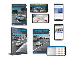 Auto Theorieboek Rijbewijs B 2026 - 3 Maanden Onbeperkt 60 Examens, 9 Toetsen en 3250 Oefenvragen - Praktijkboek (RIS) - Samenvatting - Verkeersborden - CBR Info - Lens