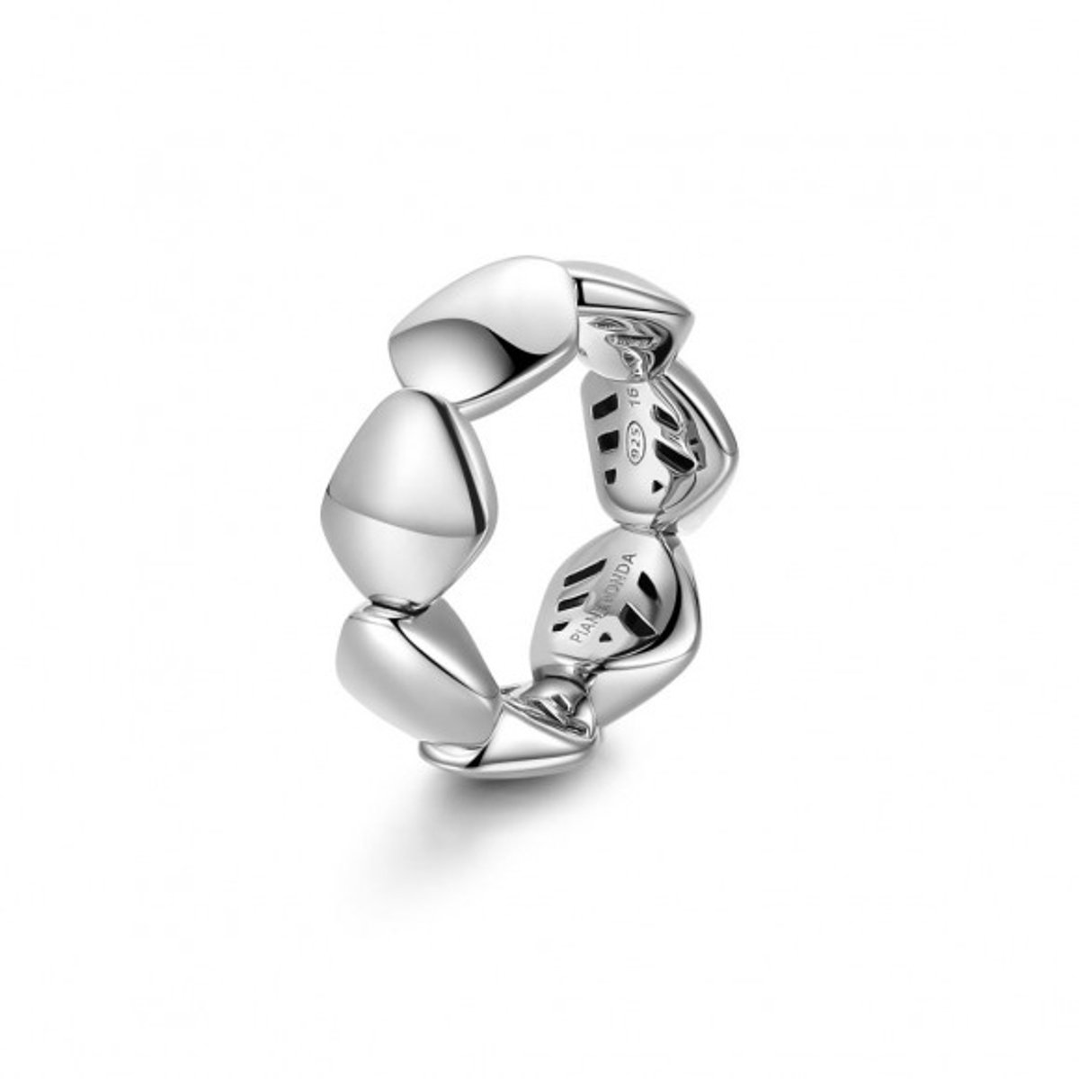 Pianegonda Incipit Ring Zilver Wit 56
