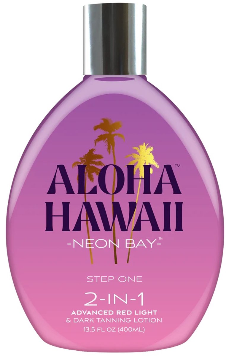 Brown Sugar Aloha Hawaii Neon Bay - Zonnebankcreme - Red Light & Dark Tanning Lotion