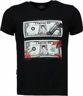 Scarface Dollar - T-shirt - Zwart